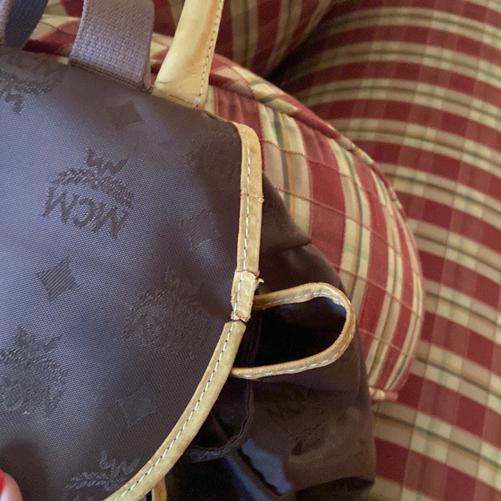 Authentic MCM backpack - Picture 10 of 11